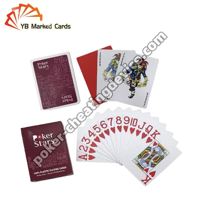 Jual Copag Pokerstars Barcode Ditandai Deck Bermain Untuk Poker Tangan Kalkulator