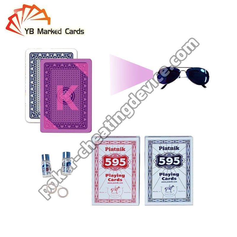 Piatnik 595 Juice Poker Infrared Marker Untuk Kartu Bermerek Lensa kontak