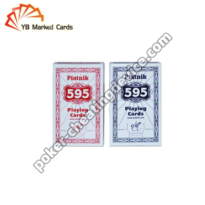 Piatnik 595 Juice Poker Infrared Marker Untuk Kartu Bermerek Lensa kontak
