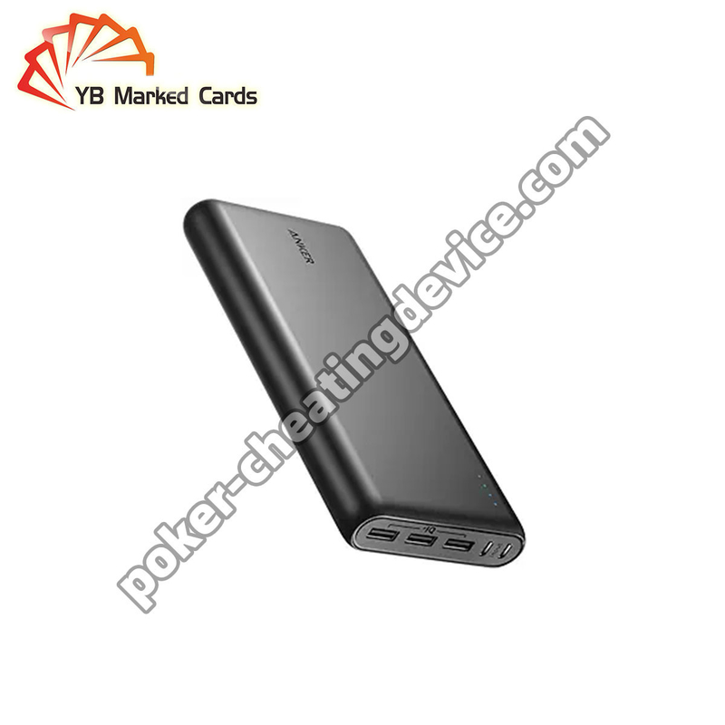 Power Bank Poker Kamera Fokus HD Lensa untuk Kartu Dinamis Ditandai