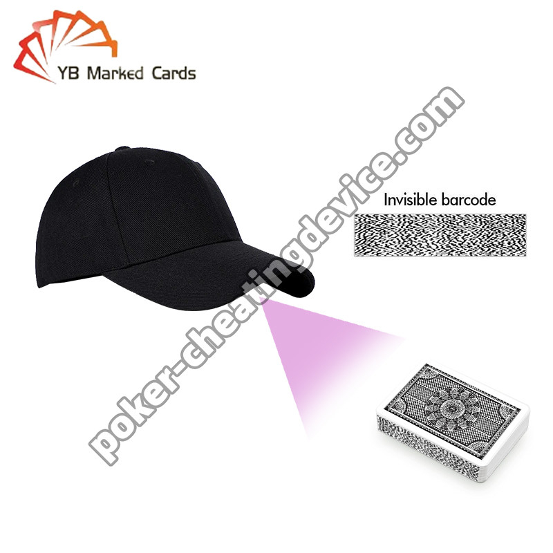 Bahan Kain Spy Poker Cheating Camera Di Cap Warna Hitam ISO9001