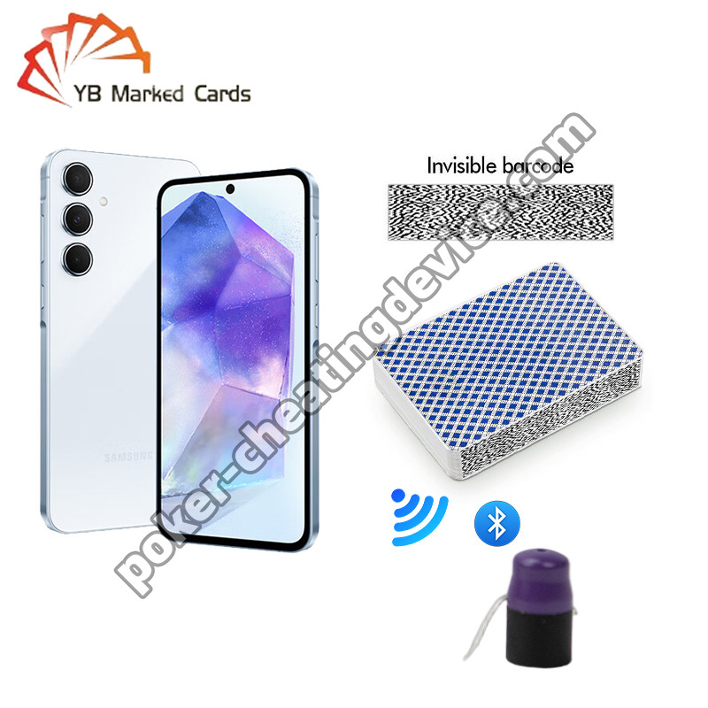 AKK Samsung Galaxy A55 Penganalisis Kartu Permainan Untuk Dek Barcode yang Ditandai