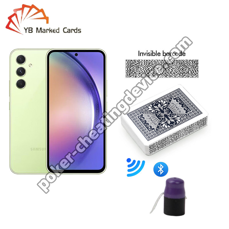 Samsung Galaxy A54 CVK 400 Marked Deck Analyzer Untuk Barcode Playing Card
