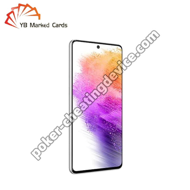 Samsung Galaxy A73 AKK K5 Poker Decks Analyzer Untuk Barcode ditandai kartu