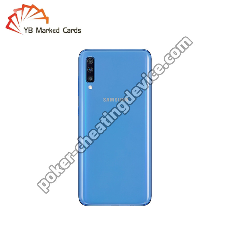 CVK 680 Samsung Galaxy A70 Cheating Cards Analyzer Untuk Barcode yang ditandai Deck Kartu