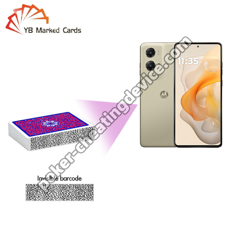 CVK 500 Moto G Stylus ditandai Kartu Poker Analyzer Advanced Poker Scanning System
