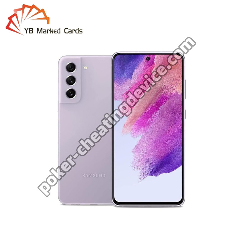 CVK 600 Perangkat Samsung S21 FE Phone Poker Analyzer Untuk Menandai Kartu Barcode
