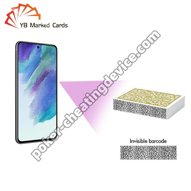 CVK 600 Perangkat Samsung S21 FE Phone Poker Analyzer Untuk Menandai Kartu Barcode