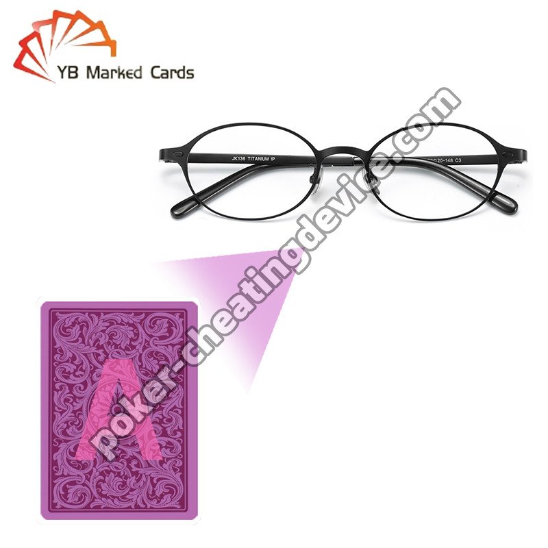 Ukuran Normal Poker Kacamata Matahari Ultimate Cheating Tool Untuk Poker Live