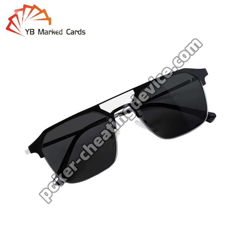 Poker Cheat Kacamata dengan Deteksi Segera, Desain Tidak Terdeteksi untuk Semua Kartu Infrared Ditandai