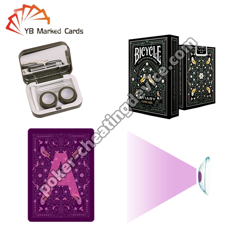 Lensa Kontak Sinar-X Untuk Deck Poker yang Ditandai