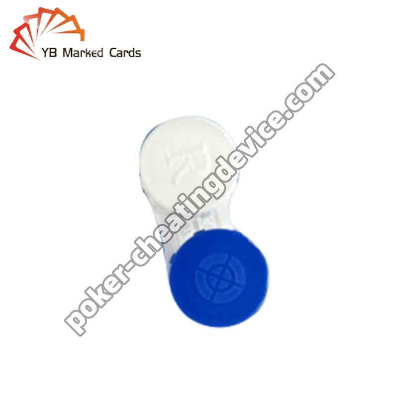 Lensa kontak inframerah dengan akurasi deteksi 100% dan kandungan air ≥ 50% untuk curang poker