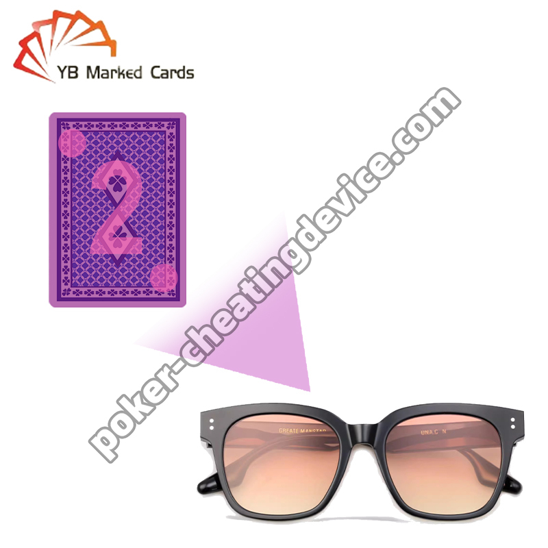 X-Ray Sunglasses for Luminous Marked Cards – Infrared Ink Detection Glasses