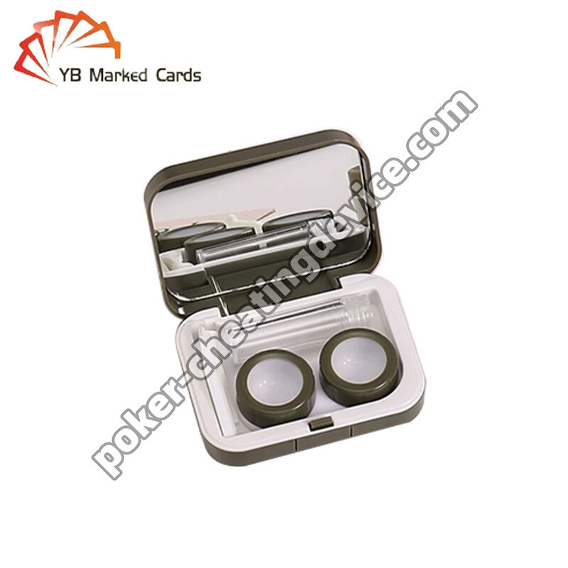 Lensa kontak IR untuk kartu bermain tinta tak terlihat