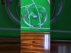 Magic Professional 6 Sisi 16mm Dadu Plastik Untuk Peralatan Kecurangan Poker