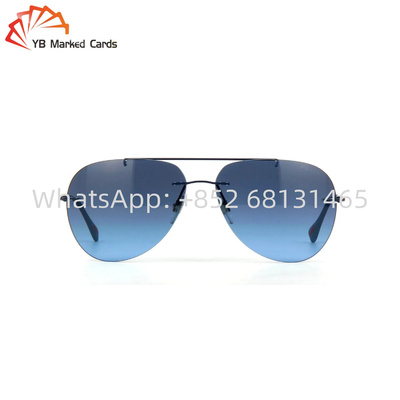 Texas Holdem Kartu Tanda Kacamata Matahari UV Polarized Kacamata Matahari 1.5mm