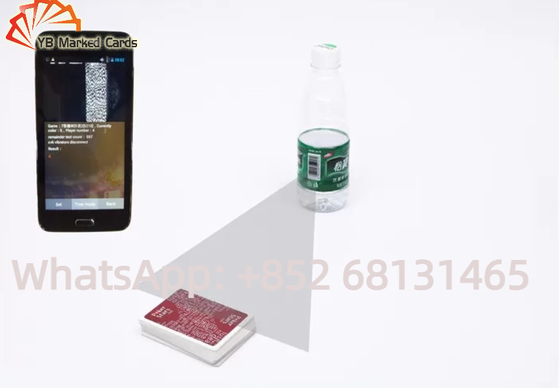 Botol Air Mineral Pemindaian Kamera Mini Tak Terlihat Transparan Di Kasino