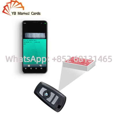 Magic Remote Control Poker Analyzer Perangkat Untuk 2 Dek Barcode ditandai kartu