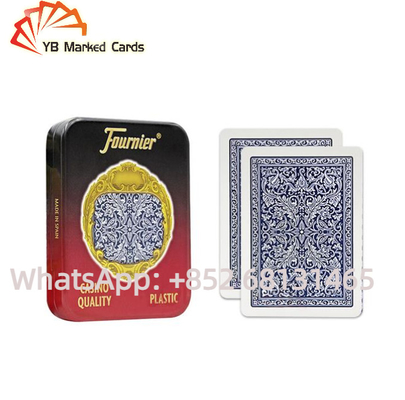 Cheating Fournier Plastic Invisible Bermain Kartu Barcode Poker Alat Kecurangan