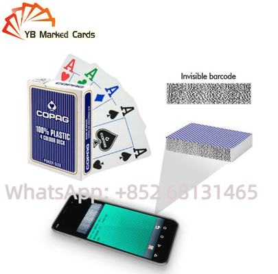 Cheat Invisible Playing Cards Black Baccarat Cheating Device