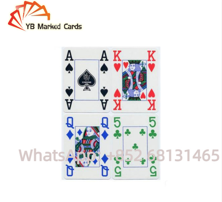 Poker Cheat Copag 1546 Kartu Bermain Tak Terlihat Plastik Untuk Lensa Kontak UV