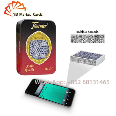 Kertas tahan air bermain kartu Fournier Archangels Dengan Barcode