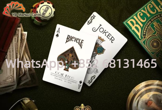 Poker Sepeda Kambing Deco Kecurangan Bermain Kartu Tinta Bertanda Hijau Tak Terlihat