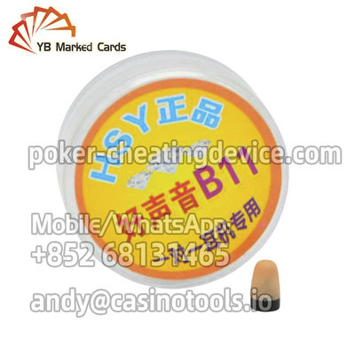 Penganalisis Perangkat Kecurangan Poker 1m Earphone Mikro Nirkabel
