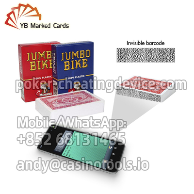 Modiano Jumbo Bike Barcode Ditandai Bermain Kartu Sisi Ditandai Dek Tahan Air