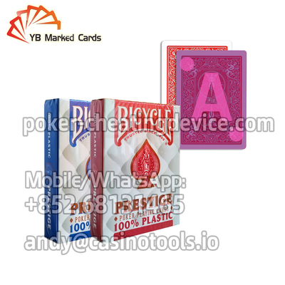 Sepeda Prestise Inframerah Tinta Tak Terlihat Kartu Bertanda Untuk Poker Hand Analyzer
