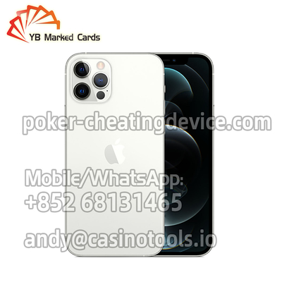 Perangkat Penganalisa Poker Logam A5 Imitasi Ditandai Dek Kartu Texas Hold'Em Helper AKK