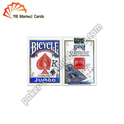 Sensor Inframerah Jumbo Bermain Kartu Spot Kartu Sepeda Tahan Air UV Biru Merah