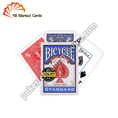Sepeda Standar Barcode ditandai Kartu Poker Untuk Poker Analyzer