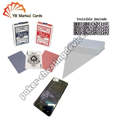 Bee Barcode Bermain Kartu Untuk Alat Analisis Poker
