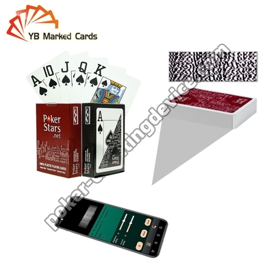 Jual Copag Pokerstars Barcode Ditandai Deck Bermain Untuk Poker Tangan Kalkulator