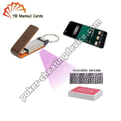 Kompak Portable Keychain Poker Kamera Dengan Jarak Pemindaian Pendek