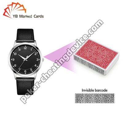 Stealth Watch Pemutar Kartu Scanner untuk akurat Barcode Poker Card Cheating