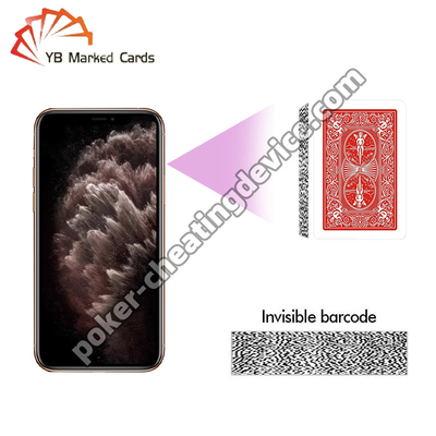 Perangkat Analisis Poker Ringan 1000mAh Rentang Pemindaian 65cm