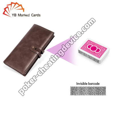 40cm Ultimate Poker Cheating Device Dompet Poker Scanning Kamera