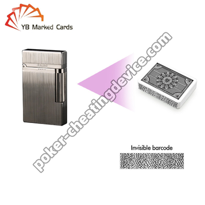 Poker Scanner Lighter Spy Camera untuk barcode ditandai kartu bermain