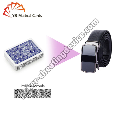 Secara Otomatis Memata-matai Perangkat Kecurangan Penyamaran Kulit Sabuk Poker Tangan Analyzer