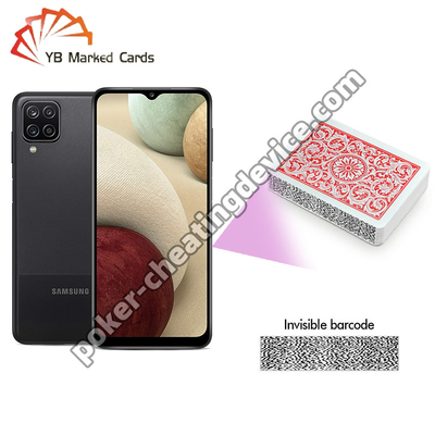 CVK 350 Samsung Galaxy A12 Casino Poker Card Analyzer Untuk Barcode Card