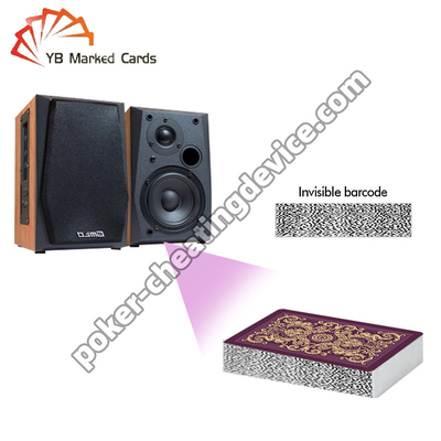 Wall Speaker Pemutar Kartu Pemindaian Untuk Permainan Poker Tersembunyi Jarak Jauh