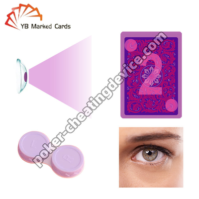Infrared Poker Contact Lenses Ultimate Cheating Tool Untuk Live Poker Games