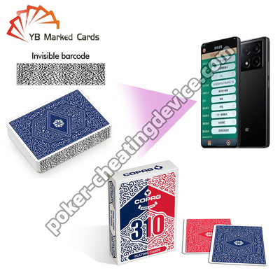 Copag 310 Discrete Barcode Playing Cards Single Deck Untuk Poker Analyzer