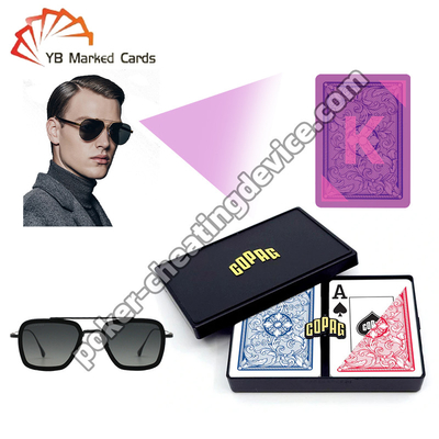Copag Legacy Series Infrared Menandai Kartu Mainan Set Deck Merah / Biru