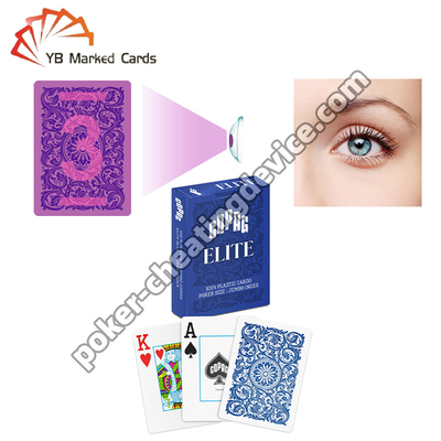 Copag Elite Disembunyikan IR ditandai Kartu Biru Single Deck