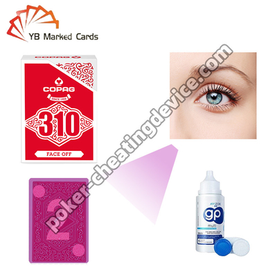 Copag 310 Private Game Infrared Decks Merah Untuk Lensa Kontak Infrared