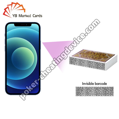 CVK 400 Kartu Tanda Poker Analyzer Untuk Barcode Side Menandai Kartu Tinta Invisible