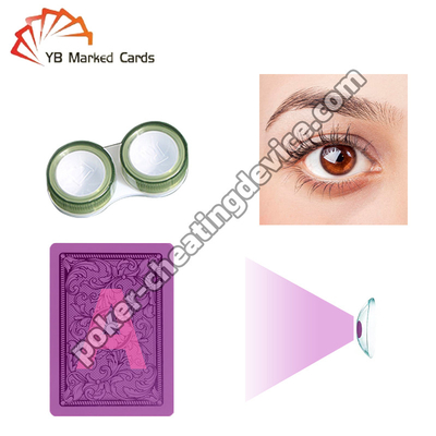 Lensa Kontak Tinta Invisible UV Mengidentifikasi Tanda InfraMerah Segera